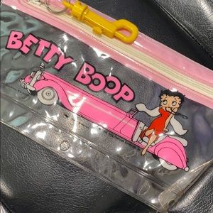 Vintage 1985 King Betty Boop pencil bag